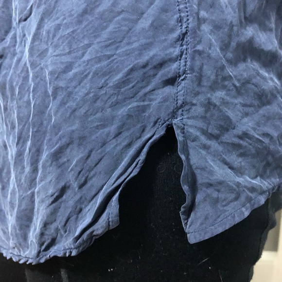 Free People Striped Tunic with Silk Large - Picture 7 of 10